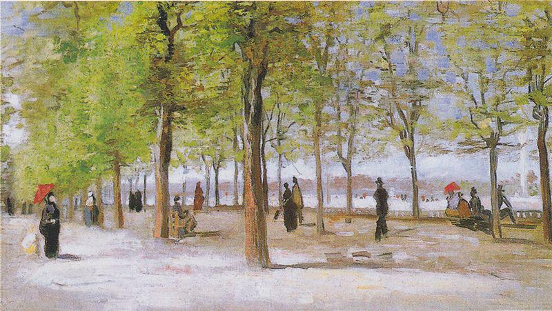 Vincent Van Gogh Parkway in Jardin du Luxembourg